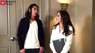 Spencer, Real Estate Agent Gets Her Snatch Boned By Ripped
