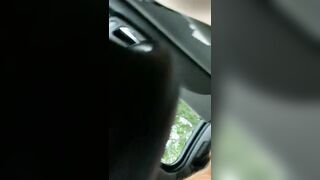 Turned On Nude Drive Home from Photoshoot
