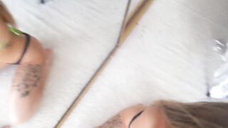 Ivie Christensen - Facial into my Bikini before the Beach