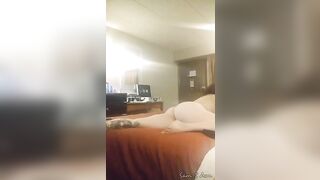 THICK Booty Spun Red Head Squirts Cum as she Facesits Vagina