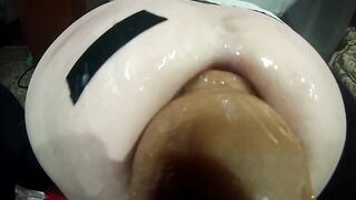 SUBMISSIVE HUBBY Fem Dom Cuck Gaping
