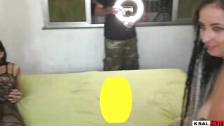 Lots of bitching into group sex with sexy Ksal, Agatha
