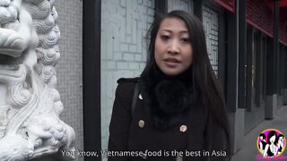 Curvy booty and long boobs chinese bimbos Sharon Lee make
