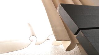 Front hook bra temptation! Part one. As she sneaked inside
