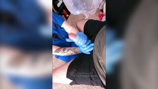 nurse cummed compilation