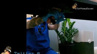 nurse cummed compilation