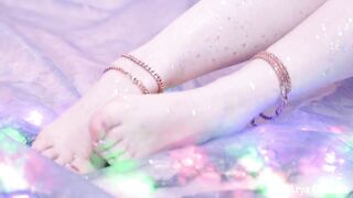 candy and glitter feet bondage close up compilation sex tape free