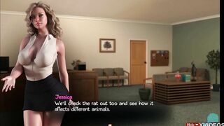 TREASURE OF NADIA #115 • Foursome with three sexsual blondes