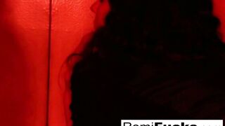 Hot Sub Romi Rain lets master Sovereign dominate her