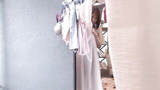 Front hook bra temptation! Part two. As she sneaked in