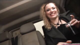 2 Hot blonde bitches catching guy with huge rough penis