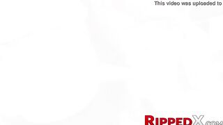 Turned On 18 twat ravaged doggy style after sexy throatfuck