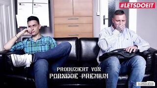 BUMS BUERO - German Milf Leni Fucks On Interview With