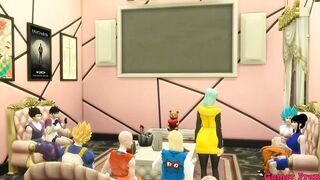 Dragon Ball Porn Animated Fiance Swapping Goku and Vegeta Unfaithful