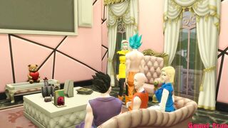 Dragon Ball Porn Animated Fiance Swapping Goku and Vegeta Unfaithful