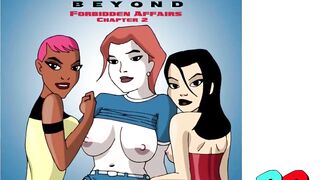 Batman Porn Parody: Ivy Poison, Harley Quinn, Catwoman and Bat