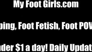 Her voluptuous african foot are so tasty