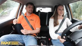 Fake Driving School Stacey Cruz Gets Pounded by her Driving