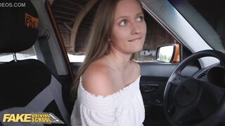 Fake Driving School Stacey Cruz Gets Pounded by her Driving