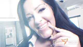 Andy Star offer Ashley Cumstar a long warm cum into