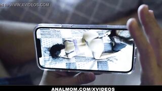 Adorable Mom Inside Lace Panties Canela Skin Anal Cheating