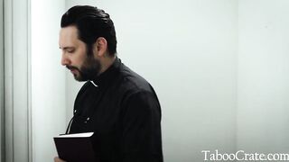 Lusty Teenie Corrupts The Priest And His Gorgeous Intentions