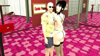 Chchi the Ex-Wife of Goku is the Sex Sub of