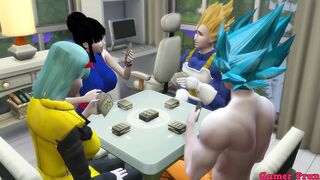 Dragon Ball Porn Animated Vegeta Fucks Incredible Chichi Wifey Next