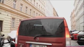 3 Hot chicks took vulgar dude on the streets and