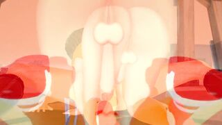 Scooby Doo - Double futa - Daphne fucks Velma -