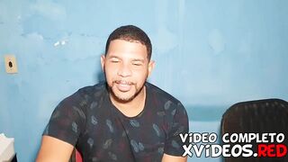 Making Of and Backstage recording from young slim small brazilian