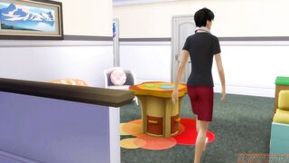 Japanese Son Fucks His Own Mother After She Returns Home