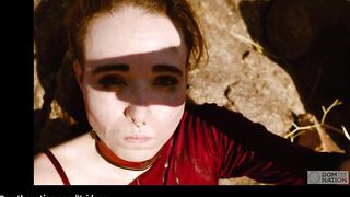 Slender submissive Brooke Johnson gets a hard fucking and rough