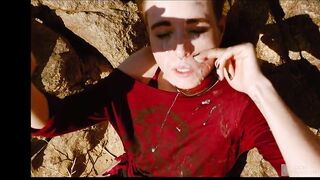 Slender submissive Brooke Johnson gets a hard fucking and rough