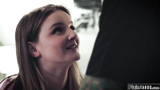 Big Tit youngster blows n fucks her priest