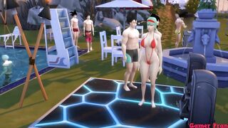 Milk Mother and Fiance Epi three Pool Party Moms Pounded