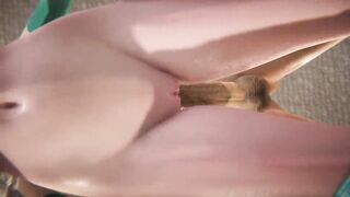 Futa Frozen - Elsa gets creampied by Anna - 3D