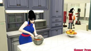Dragon Ball Porn Milk Great Wifey Punishes her Son because