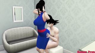 Dragon Ball Porn Milk Great Wifey Punishes her Son because