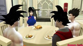 Dragon Ball Porn Milk Great Wifey Punishes her Son because