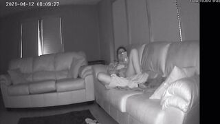 Sister into Law Caught Masturbating on My Couch Housesitting Secret
