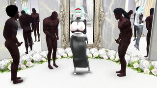 Bulma Marriage Episode three Voluptuous Fiance at her Wedding is