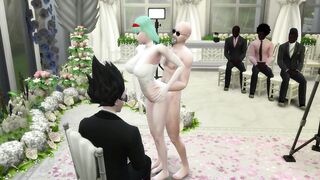 Bulma Marriage Episode two Pretty Newly Married Ex-Wife at her