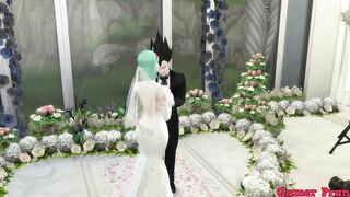 Bulma Marriage Episode two Pretty Newly Married Ex-Wife at her