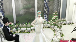 Bulma Marriage Episode two Pretty Newly Married Ex-Wife at her