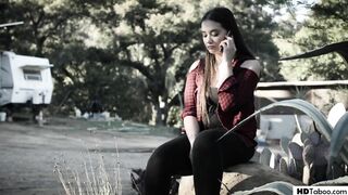 Perv foster parents sharing 2 pussies - Gia Paige, Avi
