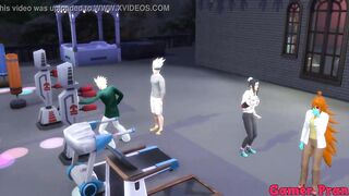 Naruto Cap two After a big training hinata went to
