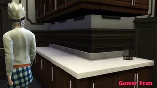 Naruto Chapter 6 Kakashi is into the kitchen having some