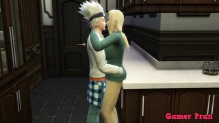 Naruto Chapter 6 Kakashi is into the kitchen having some