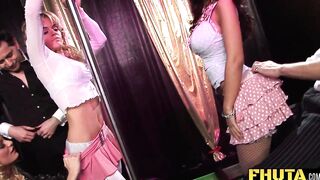 Group Sex Into A Gentlemen’s Club
